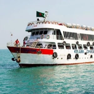 কক্সবাজার শহর থেকে সেন্টমার্টিন যাবে পর্যটকবাহী জাহাজ