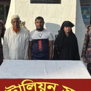 পাচারকারীর কবল থেকে ১৪ জিম্মি উদ্ধার, স্বামী-স্ত্রীসহ আটক ৩