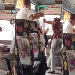 পোশাক নিয়ে কটুক্তিকারীকে জুতাপেটা করলেন তরুণী