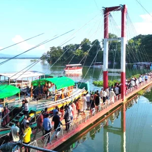 হ্রদ, ঝরনা আর পাহাড়ি সংস্কৃতির অপূর্ব মিলনে সেজে উঠেছে রাঙামাটি