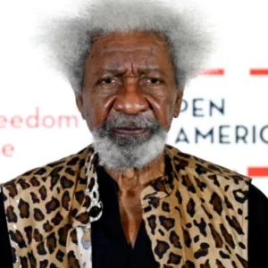 নাইজেরিয়ার নোবেল বিজয়ী ওলে সোয়িঙ্কার মার্কিন ভিসা বাতিল