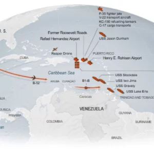 ভেনেজুয়েলার চারপাশে সামরিক প্রস্তুতি যুক্তরাষ্ট্রের