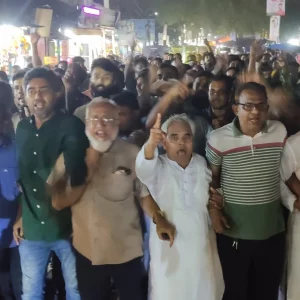 ময়মনসিংহ-৩ আসনে বিএনপির মনোনয়ন পরিবর্তনের দাবিতে বিক্ষোভ