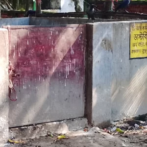 রাঙ্গামাটি বিটিসিএল অফিস যেন ময়লার ভাগাড়