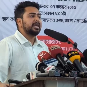 জুলাই সনদে ‘নোট অব ডিসেন্ট’ বলে কিছু থাকবে না: নাহিদ ইসলাম