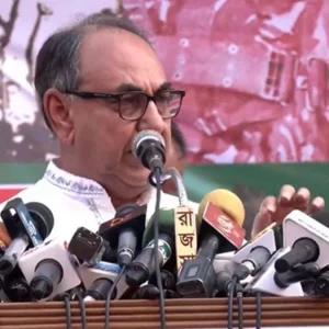 পেছনের দরজা দিয়ে ক্ষমতায় যাওয়ার ইতিহাস বিএনপির নাই: মির্জা আব্বাস