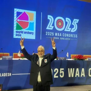 বিপুল ভোটে এশিয়ান আর্চারির প্রেসিডেন্ট হলেন বাংলাদেশের চপল