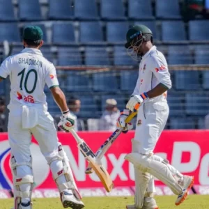 দাপুটে বাংলাদেশ: ১ উইকেটে ৩৩৮ রান করে শেষ করল দ্বিতীয় দিন