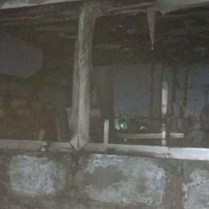 গাজীপুরে দাঁড়িয়ে থাকা বাসে দুর্বৃত্তের আগুন