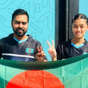 টেবিল টেনিসের ফাইনালে বাংলাদেশ, রৌপ্য পদক নিশ্চিত