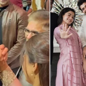 হাতে চুম্বনের মাধ্যমে প্রকাশ্যে রাশমিকা-দেবেরাকোন্ডার প্রেম