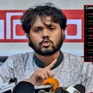 ৩০টি বিদেশি নম্বর থেকে হত্যার হুমকি পেয়েছি: ওসমান হাদি