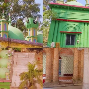 কালের সাক্ষী প্রায় দু’শো বছরের প্রাচীন ছয় গম্বুজ মসজিদ