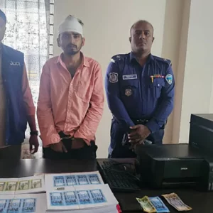 গ্রাফিক্স ডিজাইন শিখে ছাপাতেন জাল নোট, বাজারে গিয়ে ধরা