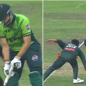 বিতর্কিত রানআউট, ক্ষুব্ধ হয়ে মাঠ ছাড়লেন সালমান আগা