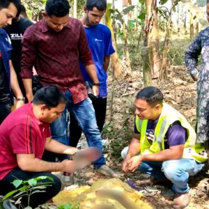 পাবনায় ময়লার স্তূপ থেকে আগ্নেয়াস্ত্র ও গুলি উদ্ধার