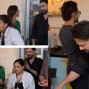 নতুন প্রেমিকা ও সাবেক দুই স্ত্রীর সঙ্গে জন্মদিন উদ্‌যাপন আমির খানের