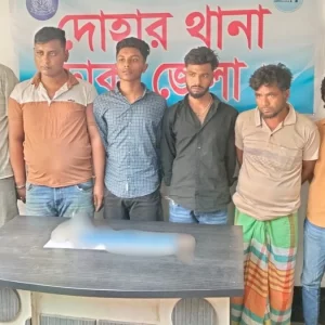 দোহারে সাড়ে তিন হাজার ইয়াবাসহ ৬ মাদক ব্যবসায়ী গ্রেপ্তার