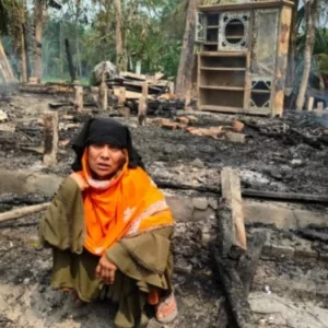 মাদকাসক্ত ছেলের তাণ্ডবে মাথা গোঁজার ঠাঁই হারালেন বিধবা মা