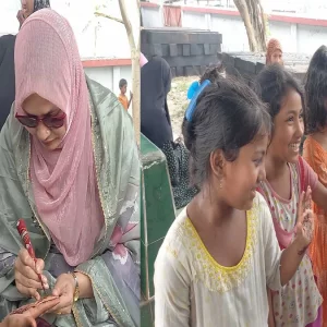 পল্টনে জামায়াতের আয়োজনে ঈদ মেহেদী উৎসব