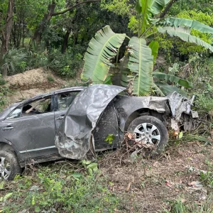 কুমিল্লায় চাকা ব্লাস্ট হয়ে গাছের সঙ্গে প্রাইভেটকারের ধাক্কা, আহত ৫