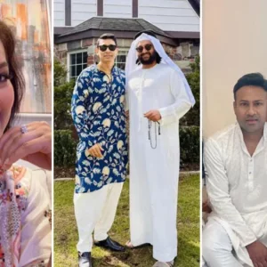 বিদেশে যেমন কাটছে তারকাদের ঈদ