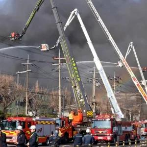 দক্ষিণ কোরিয়ার কারখানায় ভয়াবহ অগ্নিকাণ্ডে নিহত ১৪