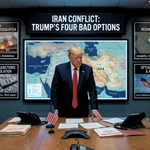 ইরান যুদ্ধের সমাপ্তি নিয়ে ট্রাম্পের সামনে ৪ ঝুঁকিপূর্ণ বিকল্প