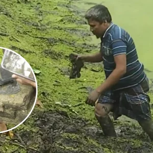 পুকুরে মাছ ধরতে গিয়ে মিললো শপিং ব্যাগে মোড়ানো গুলিসহ পিস্তল 