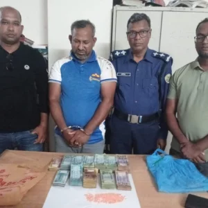 বাউফলে নগদ টাকা ও ইয়াবাসহ মাদক কারবারি আটক