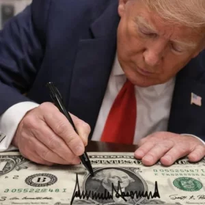 ১৬৫ বছরে প্রথা ভেঙে ডলারে বসছে ট্রাম্পের স্বাক্ষর