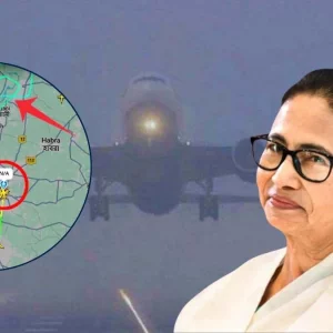 প্রতিকূল আবহাওয়া: দেড় ঘণ্টা আকাশে চক্কর কাটলো মমতাকে বহনকারী বিমান
