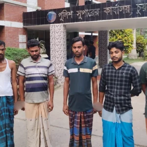 চুয়াডাঙ্গায় নারীর সহযোগিতায় সংঘবদ্ধ ধর্ষণের অভিযোগে গ্রেপ্তার ৬