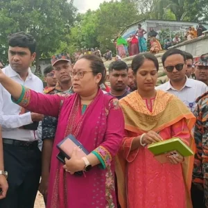 পদ্মায় বাসডুবি: তদন্ত কমিটির ফেরীঘাট পরিদর্শন
