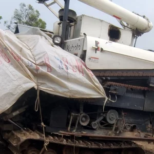 হাওরে ধান কাটা নিয়ে শঙ্কা, হার্ভেস্টার সংকটে খালিয়াজুরী