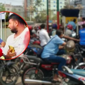 পাম্পে তেলের লাইন নিয়ে দ্বন্দ্বে যুবককে ছুরিকাঘাত