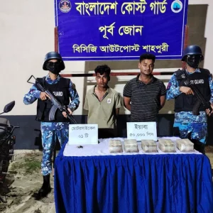 টেকনাফে ৫০ হাজার পিস ইয়াবাসহ আটক দুই পাচারকারী