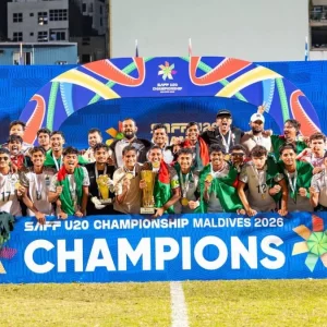 বিমানবন্দর থেকে ছাদখোলা বাসে হাতিরঝিলে যাবেন সাফজয়ী ফুটবলাররা