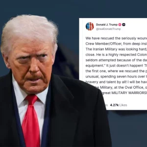 ইরানে উদ্ধার হওয়া মার্কিন ক্রু ‘গুরুতর আহত’: ট্রাম্প