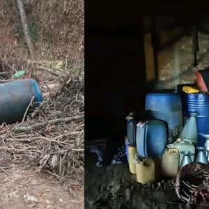 ঝুপড়ি ঘর ও ঝোপে মিললো ২ হাজার লিটার ডিজেল