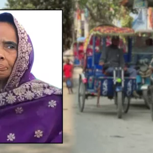 চলন্ত রিকশার চাকায় ওড়না পেঁচিয়ে প্রাণ গেল বৃদ্ধার