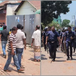 ভৈরবে তুচ্ছ ঘটনাকে কেন্দ্র করে সংঘর্ষে আহত ১৫