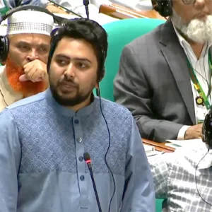 রাষ্ট্রপতির ভাষণের ওপর আলোচনা বাদ দেওয়ার প্রস্তাব নাহিদের