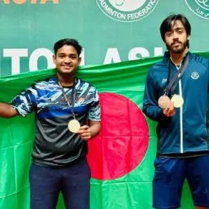 ব্যাডমিন্টনে আন্তর্জাতিক মঞ্চে তিন ক্যাটাগরিতে ৫টি স্বর্ণপদক জিতলো বাংলাদেশ 