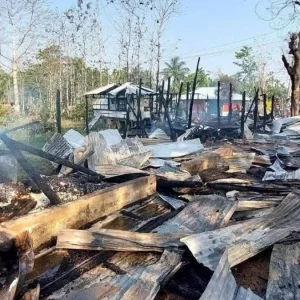 খাগড়াছড়িতে অগ্নিকাণ্ডে ৯ দোকান পুড়ে ছাই