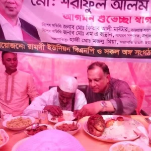 বিএনপি ক্ষমতায় না এলে ভাত খাবেন না: ১৭ বছর পর ভাত খেলেন সেই ইনু মিয়া!