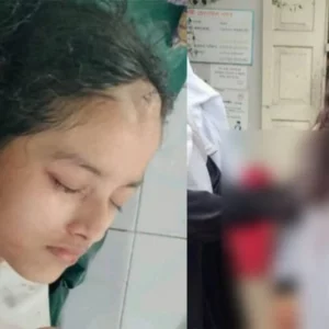 চাঁদপুরে নির্মাণাধীন ভবন থেকে ইট পড়ে আহত শিক্ষার্থী