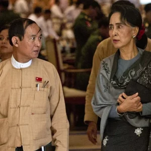 সু চির সাজার মেয়াদ কমিয়েছে মিয়ানমার, ক্ষমা পেয়েছেন সাবেক প্রেসিডেন্ট উইন মিন্টও