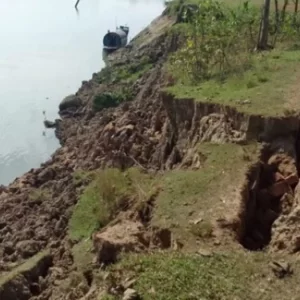 কুশিয়ারার ভাঙনে বদলে যাচ্ছে জকিগঞ্জের মানচিত্র