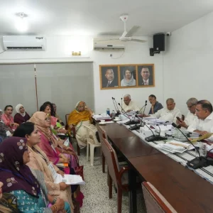 গভীর রাত পর্যন্ত সংরক্ষিত নারী আসনের মনোনয়ন প্রত্যাশীদের সাক্ষাৎকার নিলেন …